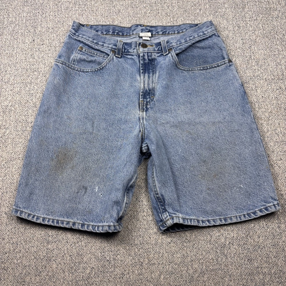 VTG Austin Clothing Co Blue Denim Jorts Mens Relaxed Fit 32